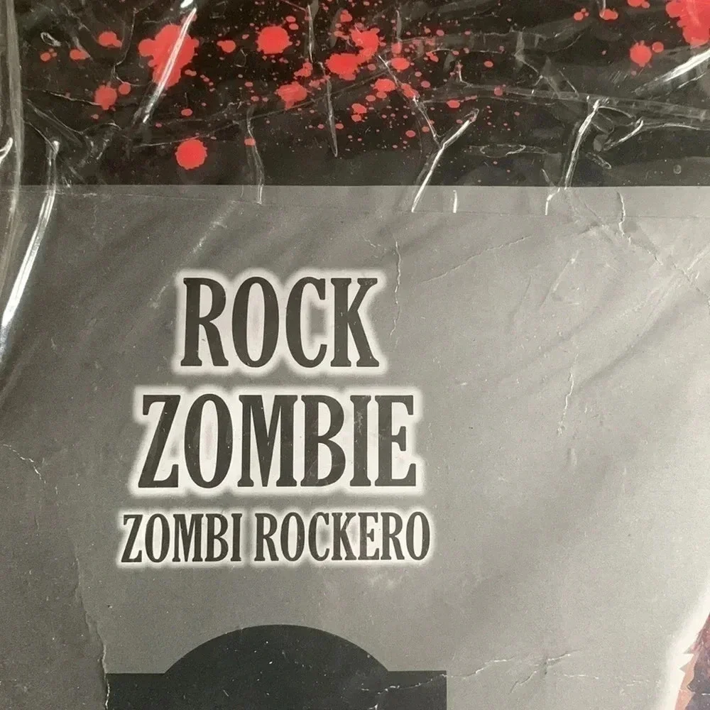 Rock Zombie Halloween Costume